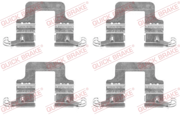 Accessory Kit, disc brake pad